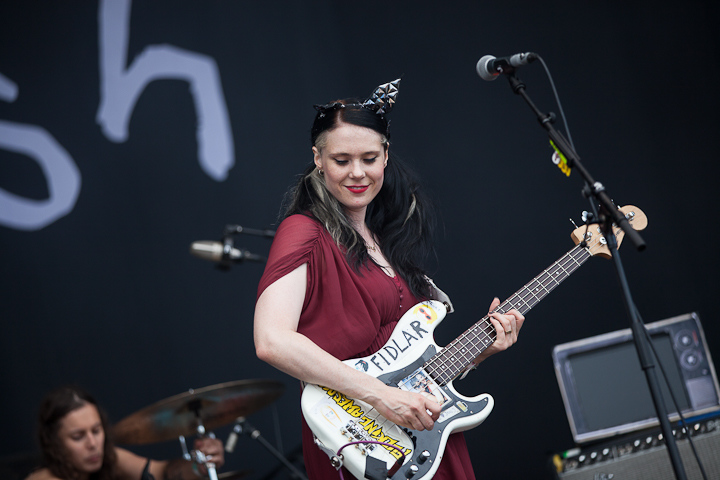 Kate Nash @ Zwarte Cross 2013, picture 4, photographed by Dorien Goetschalckx - FrontView Magazine