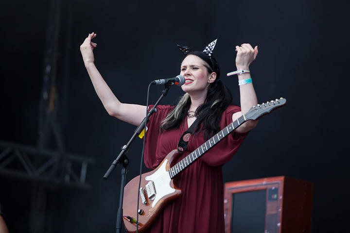 Kate Nash @ Zwarte Cross 2013, picture 7, photographed by Dorien Goetschalckx - FrontView Magazine