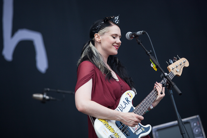 Kate Nash @ Zwarte Cross 2013, picture 12, photographed by Dorien Goetschalckx - FrontView Magazine