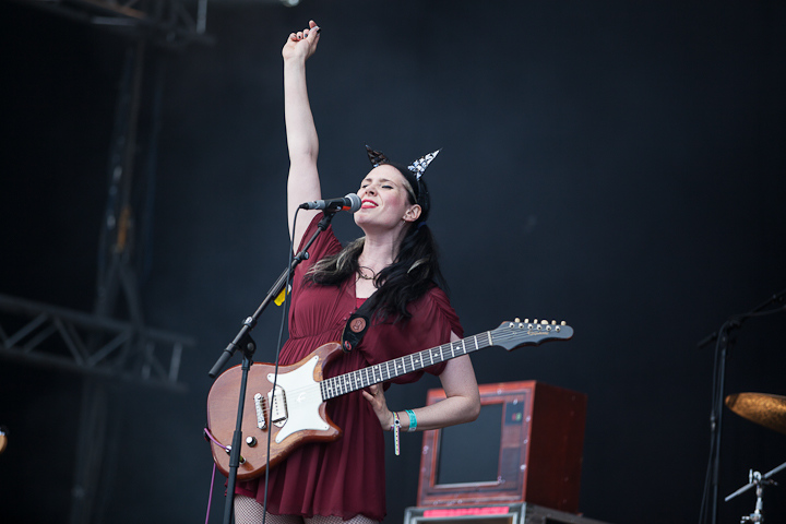 Kate Nash @ Zwarte Cross 2013, picture 17, photographed by Dorien Goetschalckx - FrontView Magazine