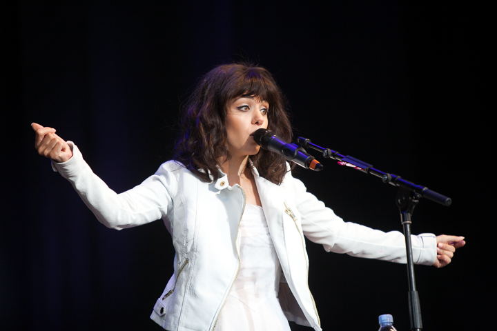Katie Melua @ Suikerrock 2013, picture 16, photographed by Koen Rondelez - FrontView Magazine