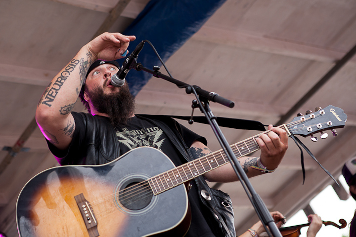 Bob Wayne @ Zwarte Cross 2013, picture 2, photographed by Dorien Goetschalckx - FrontView Magazine