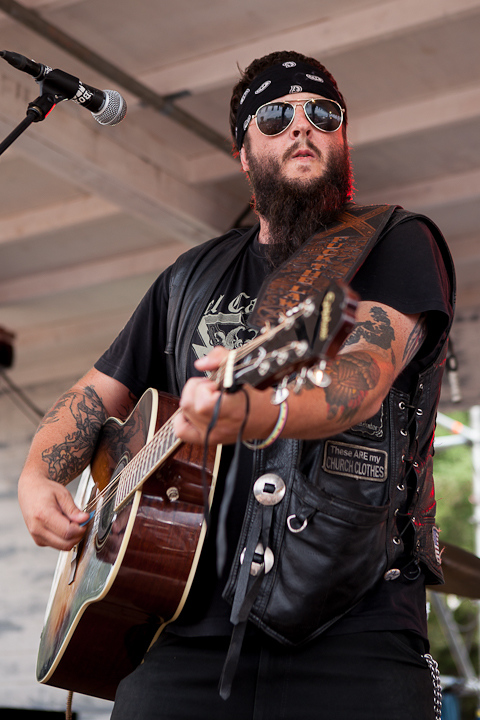 Bob Wayne @ Zwarte Cross 2013, picture 6, photographed by Dorien Goetschalckx - FrontView Magazine