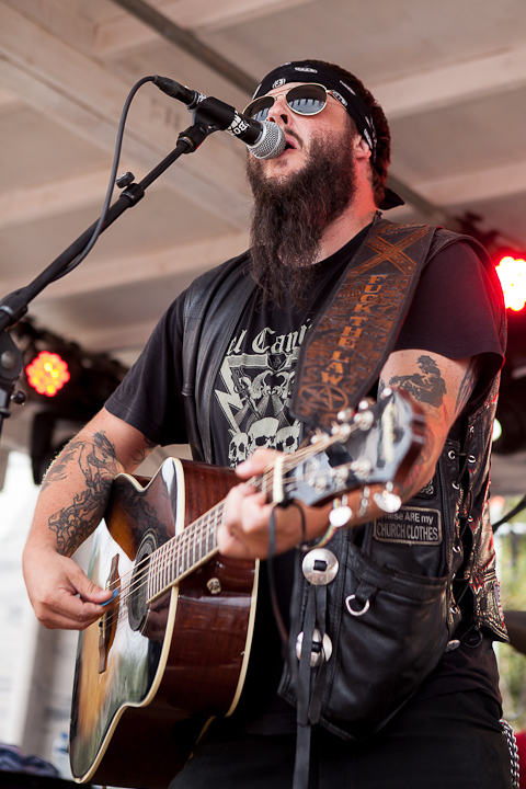 Bob Wayne @ Zwarte Cross 2013, picture 12, photographed by Dorien Goetschalckx - FrontView Magazine