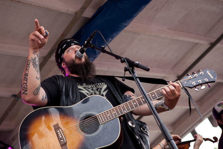 Bob Wayne @ Zwarte Cross 2013, picture 15, photographed by Dorien Goetschalckx - FrontView Magazine