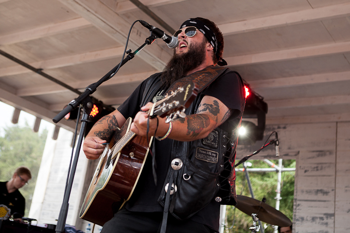 Bob Wayne @ Zwarte Cross 2013, picture 17, photographed by Dorien Goetschalckx - FrontView Magazine