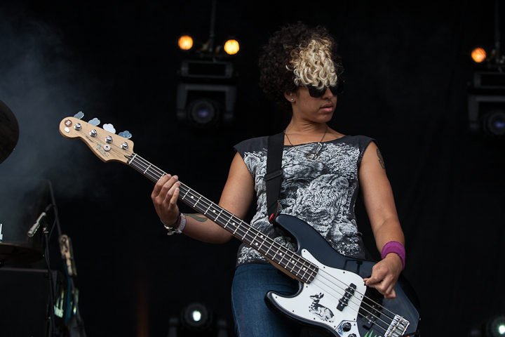 The Thermals @ Zwarte Cross 2013, picture 1, photographed by Dorien Goetschalckx - FrontView Magazine