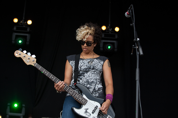 The Thermals @ Zwarte Cross 2013, picture 9, photographed by Dorien Goetschalckx - FrontView Magazine