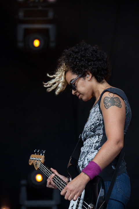 The Thermals @ Zwarte Cross 2013, picture 11, photographed by Dorien Goetschalckx - FrontView Magazine
