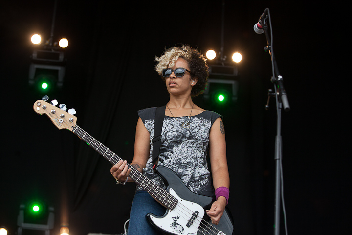 The Thermals @ Zwarte Cross 2013, picture 12, photographed by Dorien Goetschalckx - FrontView Magazine