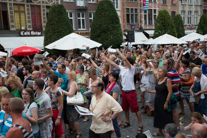 Vlaanderen zingt @ Leuven, picture 5, photographed by Kurt Jacobs - FrontView Magazine