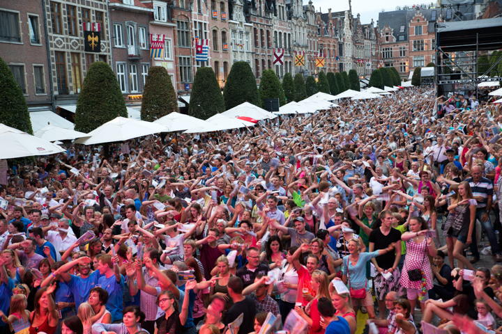 Vlaanderen zingt @ Leuven, picture 6, photographed by Kurt Jacobs - FrontView Magazine