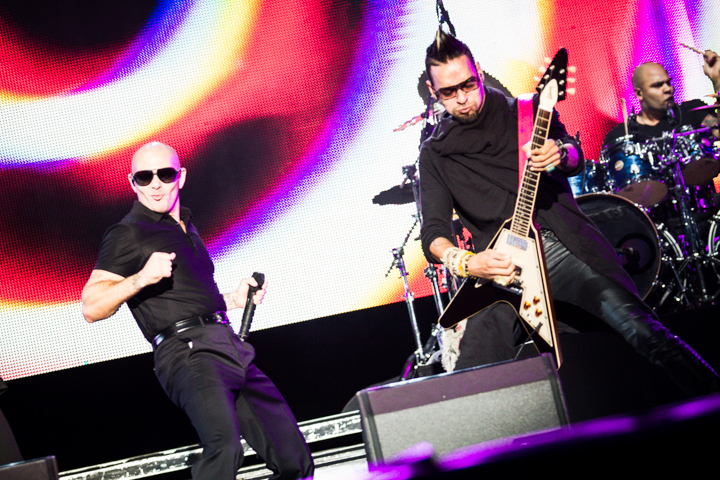 Pitbull @ Lokerse Feesten, picture 1, photographed by Tom Stessens - FrontView Magazine
