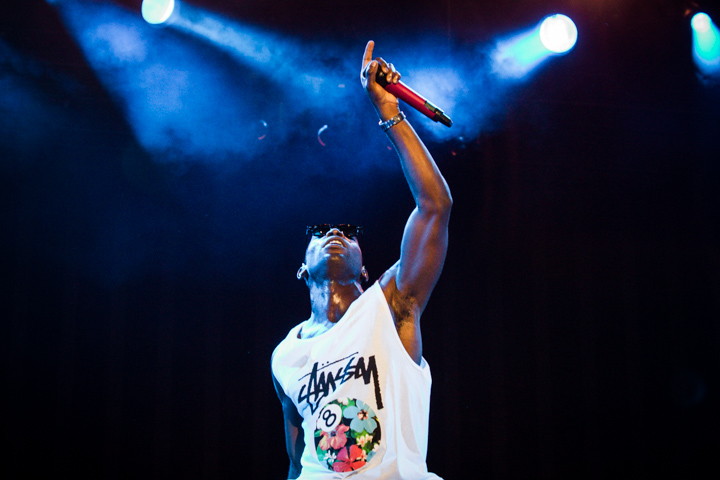 Tinie Tempah @ Lokerse Feesten, picture 2, photographed by Tom Stessens - FrontView Magazine