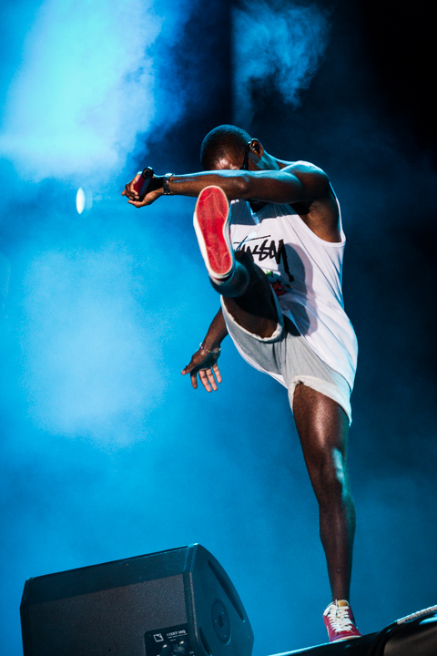 Tinie Tempah @ Lokerse Feesten, picture 7, photographed by Tom Stessens - FrontView Magazine