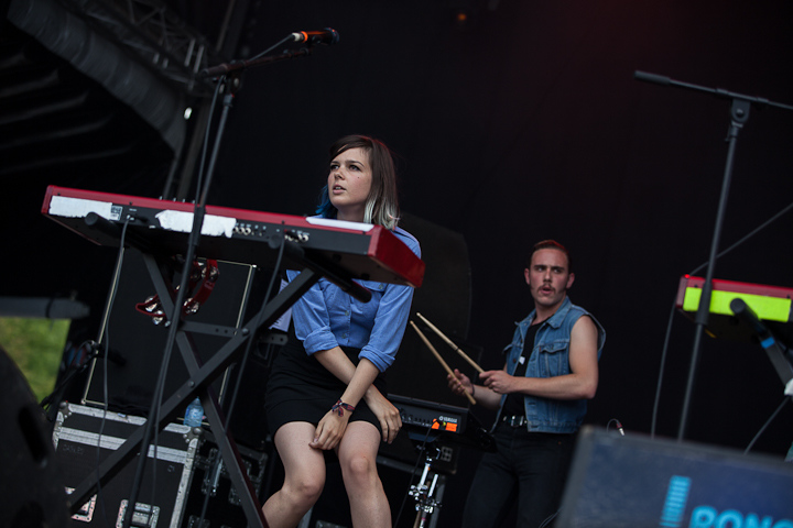 La Femme @ Ronquières Festival 2013, picture 2, photographed by Dorien Goetschalckx - FrontView Magazine