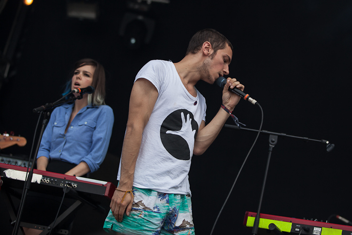 La Femme @ Ronquières Festival 2013, picture 13, photographed by Dorien Goetschalckx - FrontView Magazine