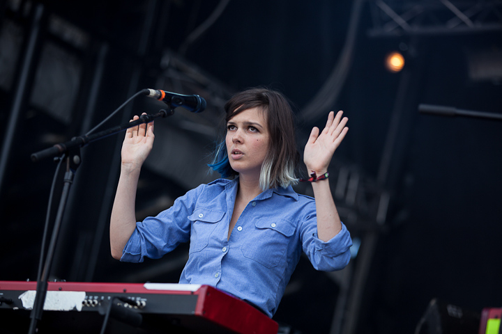 La Femme @ Ronquières Festival 2013, picture 19, photographed by Dorien Goetschalckx - FrontView Magazine