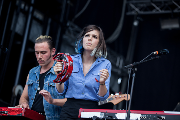 La Femme @ Ronquières Festival 2013, picture 20, photographed by Dorien Goetschalckx - FrontView Magazine