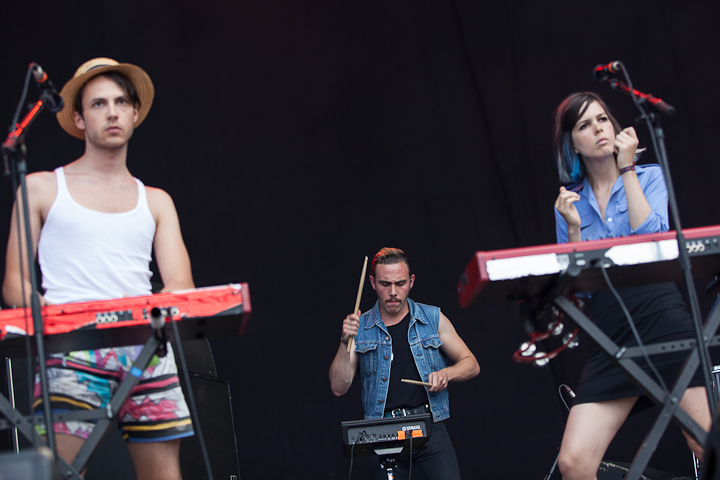La Femme @ Ronquières Festival 2013, picture 24, photographed by Dorien Goetschalckx - FrontView Magazine