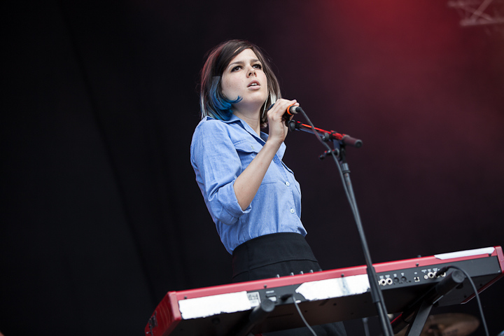 La Femme @ Ronquières Festival 2013, picture 34, photographed by Dorien Goetschalckx - FrontView Magazine