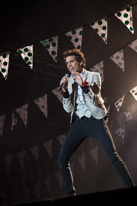 Mika @ Ronquières Festival 2013, foto 3, foto's door Dorien Goetschalckx - FrontView Magazine