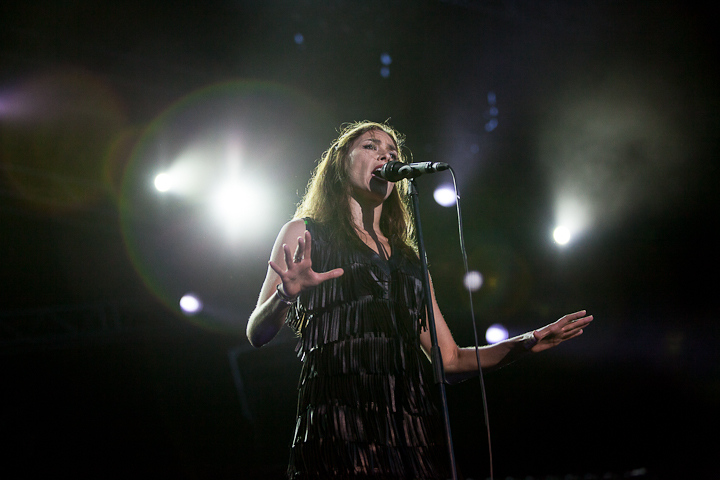 Olivia Ruiz @ Ronquières Festival 2013, picture 5, photographed by Dorien Goetschalckx - FrontView Magazine