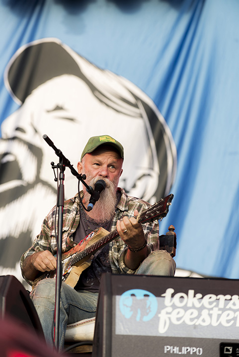 Seasick Steve @ Lokerse Feesten 2013, picture 1, photographed by Jonas Wallecan - FrontView Magazine