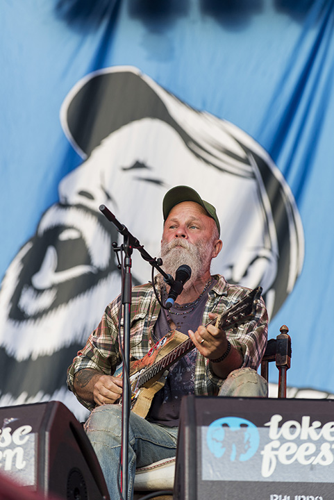 Seasick Steve @ Lokerse Feesten 2013, picture 12, photographed by Jonas Wallecan - FrontView Magazine