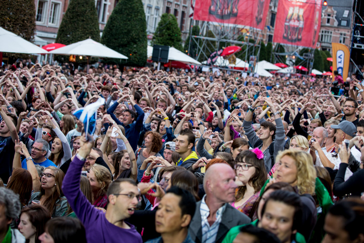 MNM Sing Your Song @ Marktrock Leuven 2013, picture 6, photographed by Kurt Jacobs - FrontView Magazine