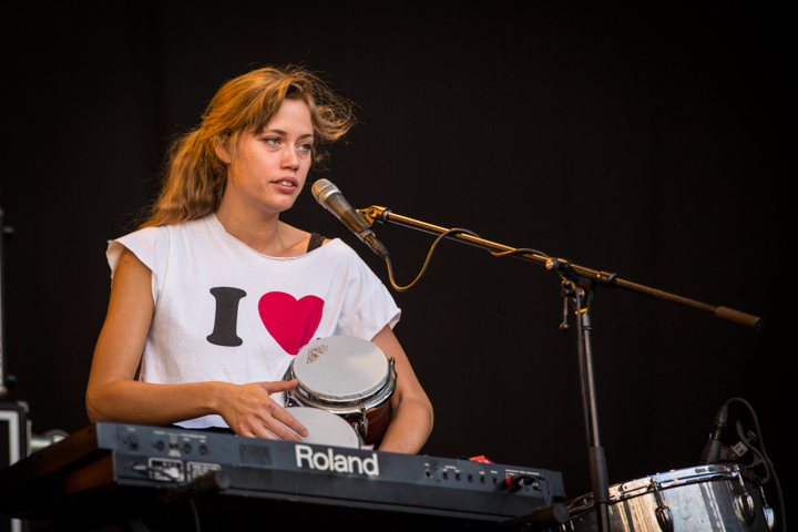 The Happy @ Marktrock Leuven 2013, picture 5, photographed by Kurt Jacobs - FrontView Magazine