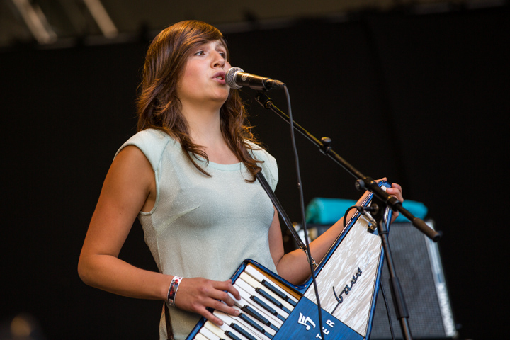 The Happy @ Marktrock Leuven 2013, picture 10, photographed by Kurt Jacobs - FrontView Magazine