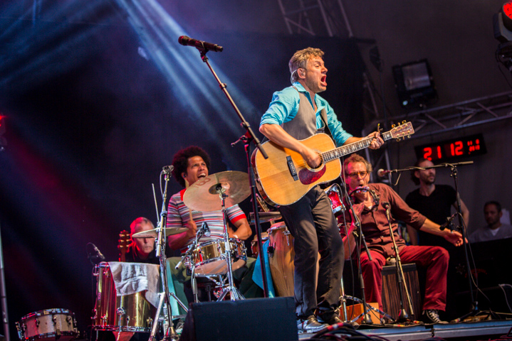 Bart Peeters @ Marktrock Leuven 2013, picture 8, photographed by Kurt Jacobs - FrontView Magazine