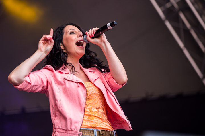 K3 @ Marktrock Leuven 2013, picture 12, photographed by Kurt Jacobs - FrontView Magazine