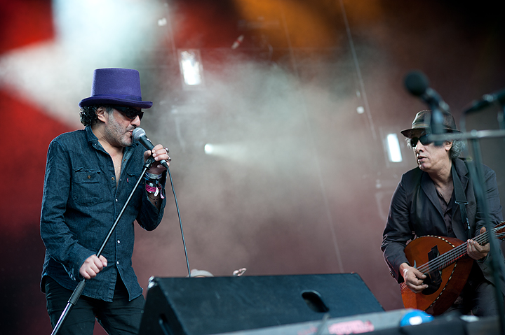 Rachid Taha @ Brussels Summer Festival 2013, picture 8, photographed by Magali Decamps - FrontView Magazine