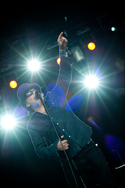 Rachid Taha @ Brussels Summer Festival 2013, picture 9, photographed by Magali Decamps - FrontView Magazine