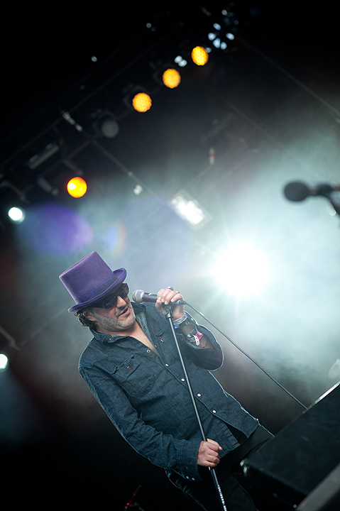 Rachid Taha @ Brussels Summer Festival 2013, picture 10, photographed by Magali Decamps - FrontView Magazine