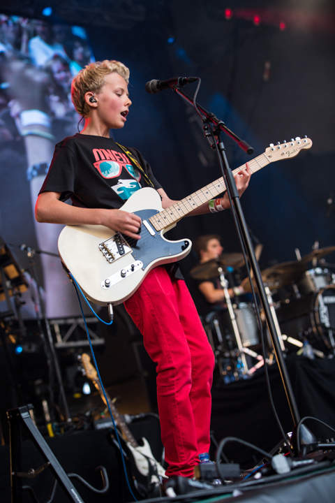 The Bandits @ Marktrock Leuven 2013, picture 1, photographed by Kurt Jacobs - FrontView Magazine