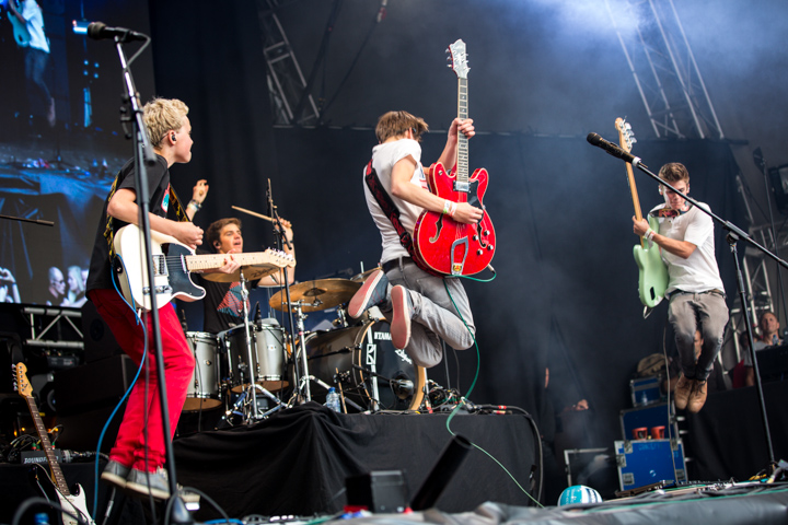 The Bandits @ Marktrock Leuven 2013, picture 5, photographed by Kurt Jacobs - FrontView Magazine