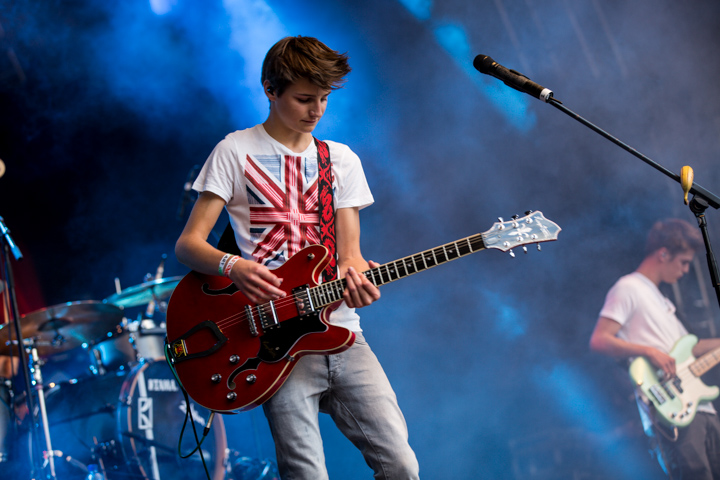The Bandits @ Marktrock Leuven 2013, picture 10, photographed by Kurt Jacobs - FrontView Magazine