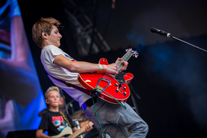 The Bandits @ Marktrock Leuven 2013, picture 13, photographed by Kurt Jacobs - FrontView Magazine