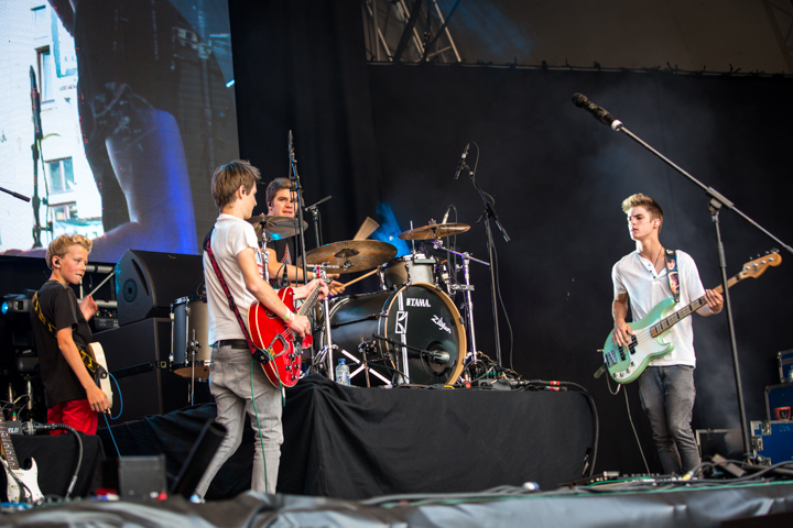 The Bandits @ Marktrock Leuven 2013, picture 19, photographed by Kurt Jacobs - FrontView Magazine