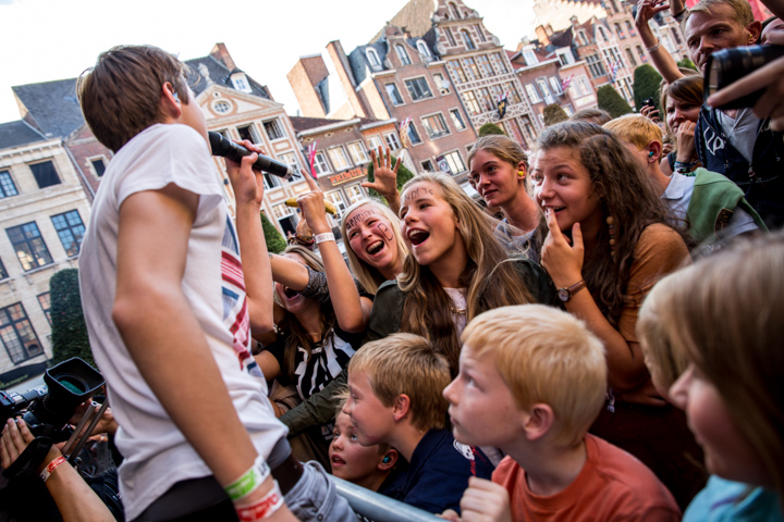 The Bandits @ Marktrock Leuven 2013, picture 21, photographed by Kurt Jacobs - FrontView Magazine