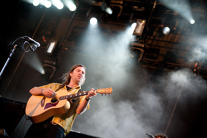 The Dandy Warhols @ Brussels Summer Festival 2013, picture 6, photographed by Magali Decamps - FrontView Magazine