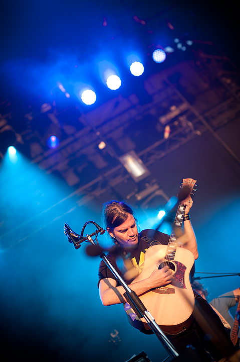 The Dandy Warhols @ Brussels Summer Festival 2013, picture 11, photographed by Magali Decamps - FrontView Magazine