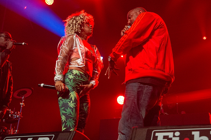 Buraka Som Sistema Feest in het park dag 3, picture 1, photographed by Philippe Janssens - FrontView Magazine