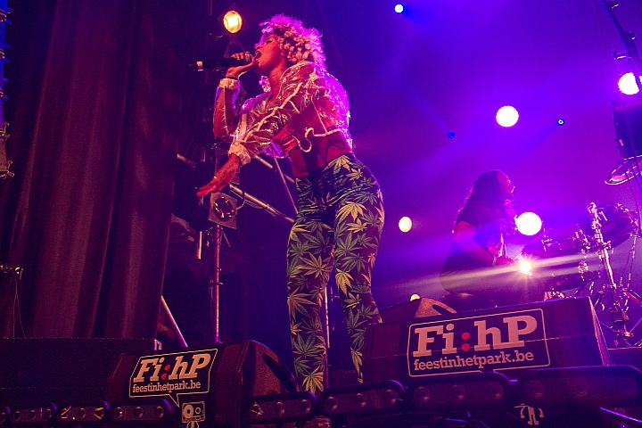 Buraka Som Sistema Feest in het park dag 3, picture 15, photographed by Philippe Janssens - FrontView Magazine
