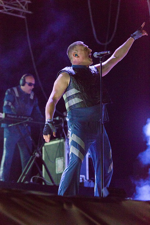Front 242 @ Masters @ Rock 2013, picture 1, photographed by Edwin Houdevelt - FrontView Magazine