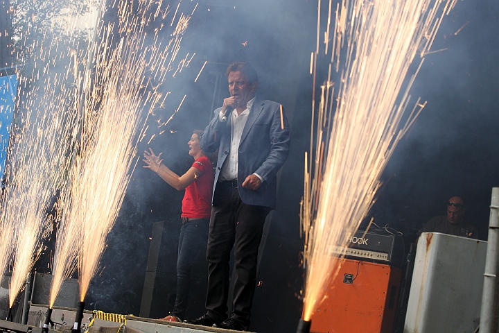 Luc Steeno @ Buitenbeenpop 2013, picture 3, photographed by Heidi Elen - FrontView Magazine