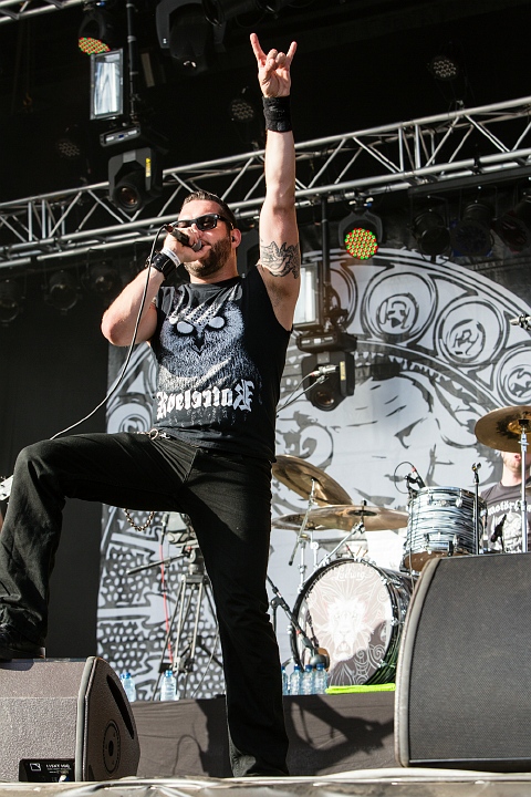 Diablo Blvd. @ Masters @ Rock 2013, picture 5, photographed by Edwin Houdevelt - FrontView Magazine